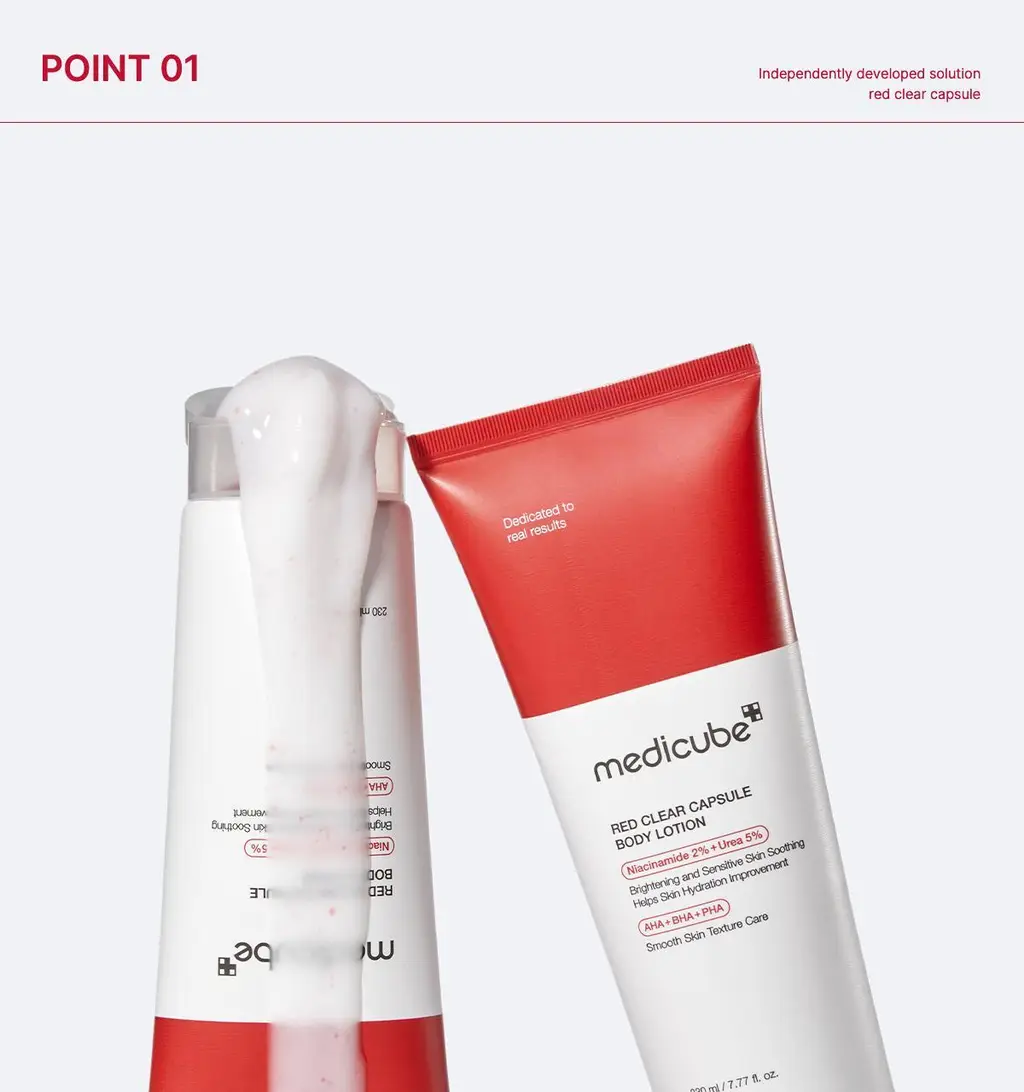 [NEW/바디트러블 케어] 메디큐브 레드 클리어 캡슐 바디로션 230ml 상세페이지 34